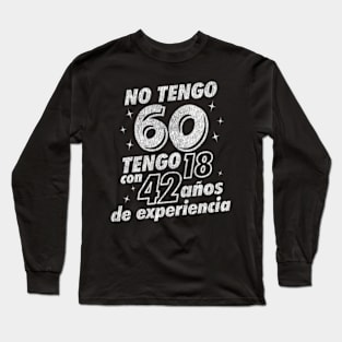 Regalos Para Hombres De 60 Aos 60Th Birthday For Men Long Sleeve T-Shirt